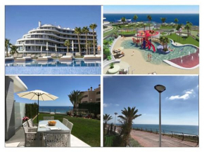Отель Infinity luxury sea view apartment with private garden  Лос Ареналес Дель Соль